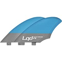 Liquida Flat Carver Twin Keel Fins- FCS I System- FK Glass